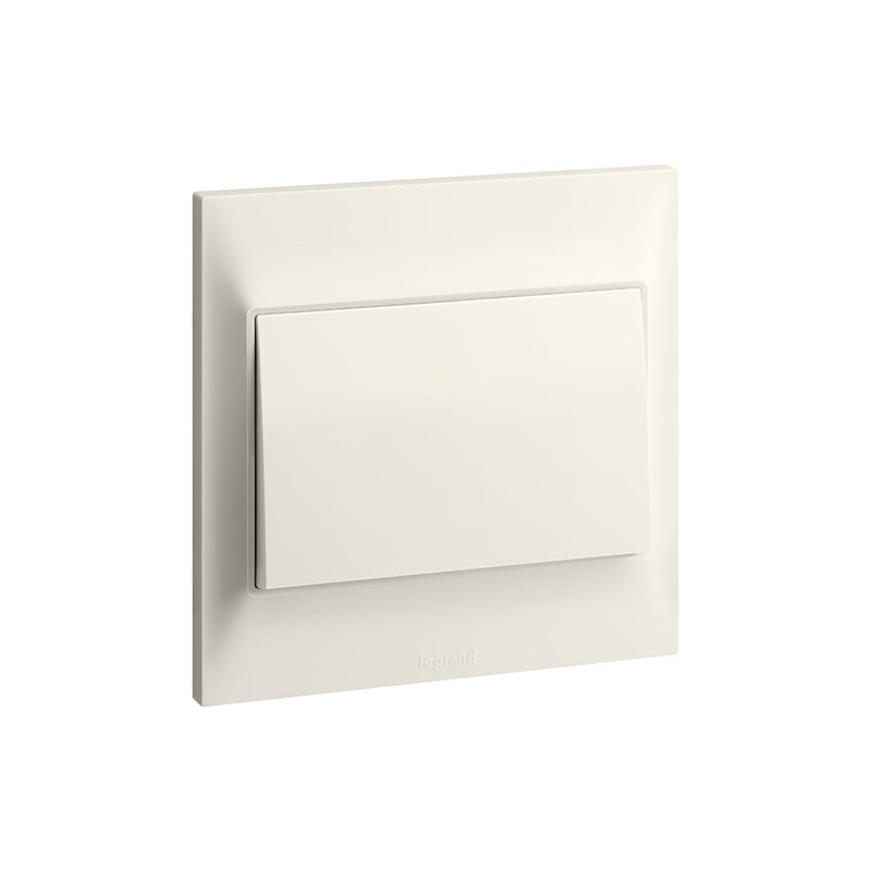LEGRAND - Push Button Belanko S, 1 Gang, 1 Way, 6A, 250V, Ivory