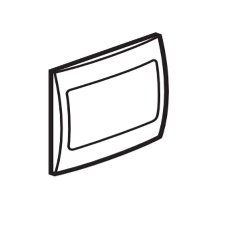 DISCONTINUED LEGRAND - Blanking Plate Mallia, 1 Gang 