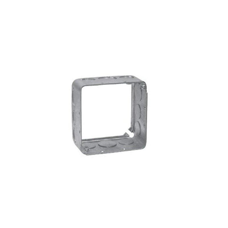 CROUSE HINDS - Extension Ring 4" Square - 2 1/8 Deep - 1/2 3/4" KO, #TP443
