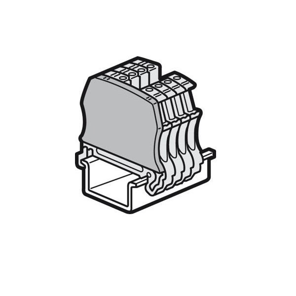 LEGRAND - End Cap Viking 3, For Screw Terminal Blocks 2 Levels