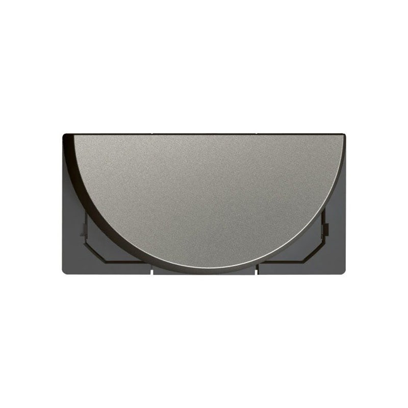 LEGRAND - Push Button Arteor, 6A, 250V, 1 Module, Round Bottom, Magnesium
