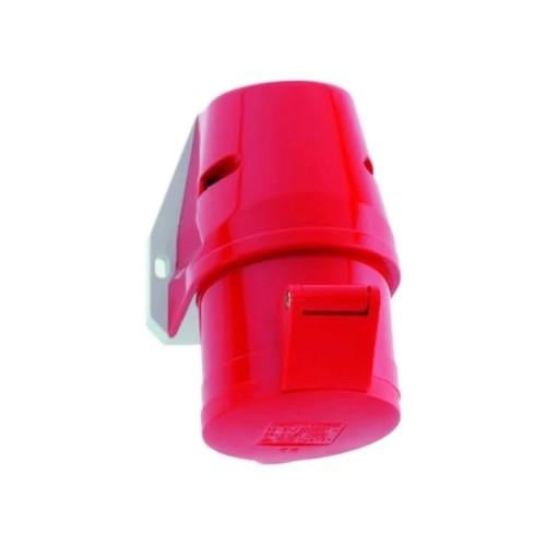 Plus industrial wall plug, 32 amp - 415 volts - 5 poles