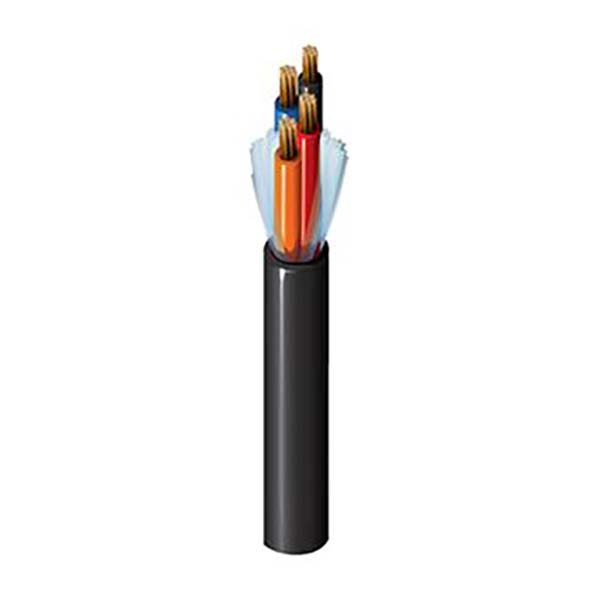 BELDEN - Type TC Cable, UL Insrumentation, 8C*14 AWG, Stranded BC, PVC/NYL Insulation, Unshielded, PVC Jacket, 600V, Dry/Wet, Direct Burial, Black, 305M/Reel