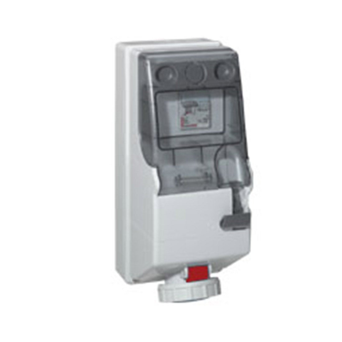 LEGRAND - Combined Unit 16A 3P+N+E 380/415V, w/ Rail, P17