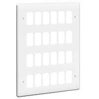 LEGRAND - Plate 4x3 Gang 24 Separt Apart Module, Grid Wpl 