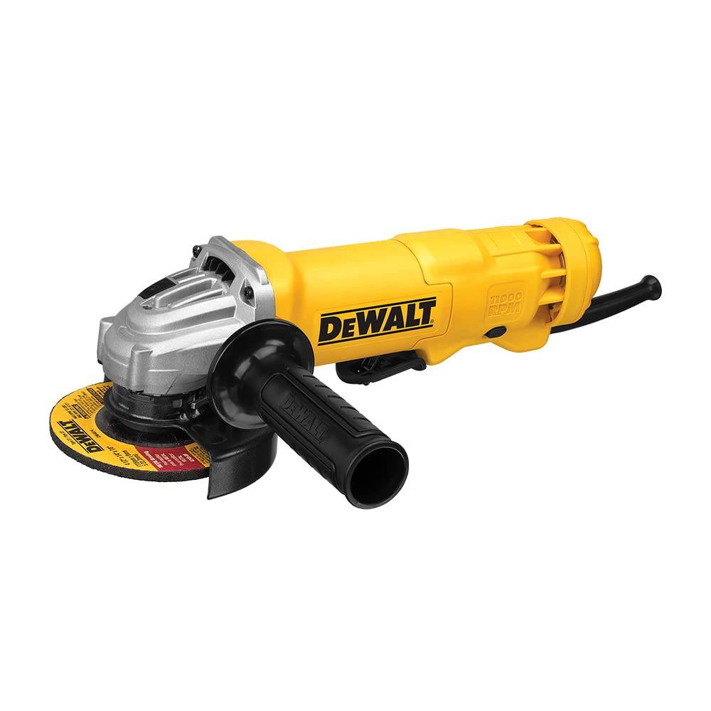 Angle Grinder (115/125 mm) 1500 Watt 220 Volt Safety Switch at the Bottom DeWalt Model DWE4234-B5