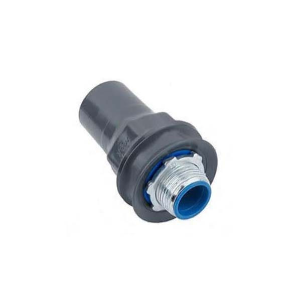 ITCC - PVC Coated Liq.Tight Straight Connector, MI, 4"