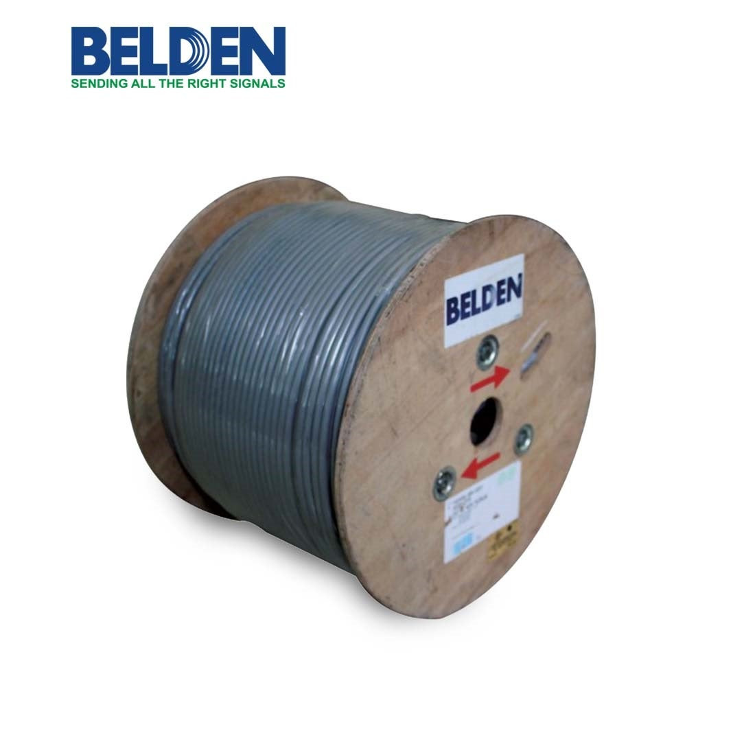 BELDEN - 4P*23 AWG, Cat-6 F/UTP SCU/PE/LSNH, Grey, 500 Meters/Roll