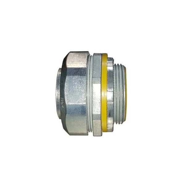 ITCC - Liquid Tight Connector, Straight, Insulated, Zinc Die Cast, 3-1/2"