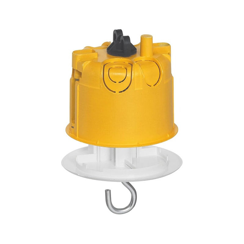 LEGRAND - Recessed Batibox Box , with Plug for Luminaire , Ø65mm, Depth 50mm, Drywall