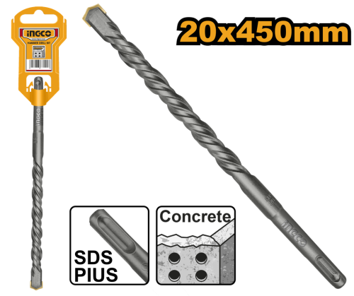 SDS Plus Hammer Drill Bit 20X450mmريشة دريل بلك 450*20 ملم