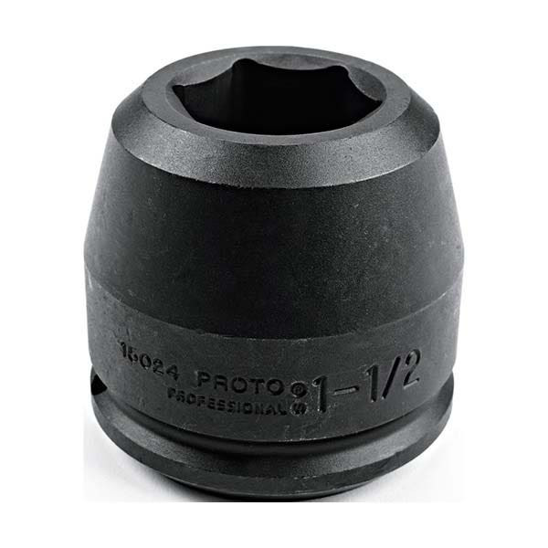 PROTO - 1-1/2" Drive Impact Socket, 2-11/16", 6 Point