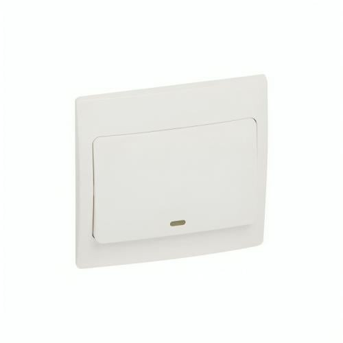 Heater switch 20 amp - 250 volt with indicator lamp from Legrand (Malia)