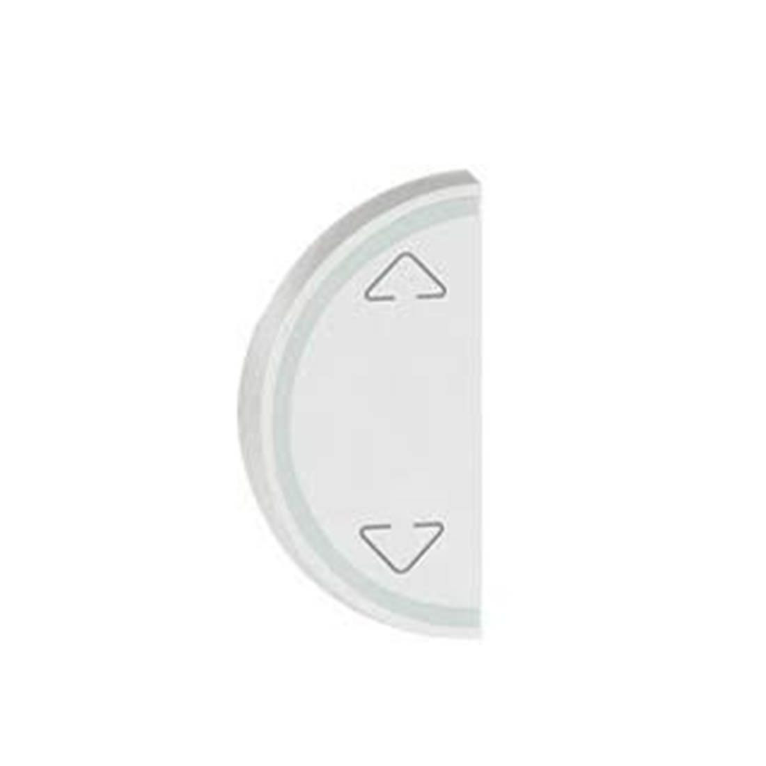 LEGRAND - Key Cover Round 1Mod Bus/Scs Up and Down Symb.White