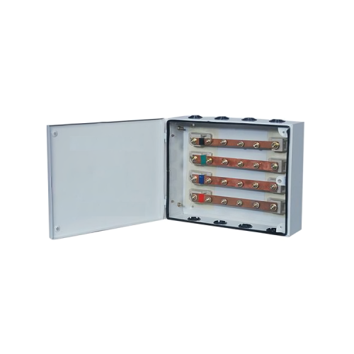 Busbar box -200A- Aluminum- Gray