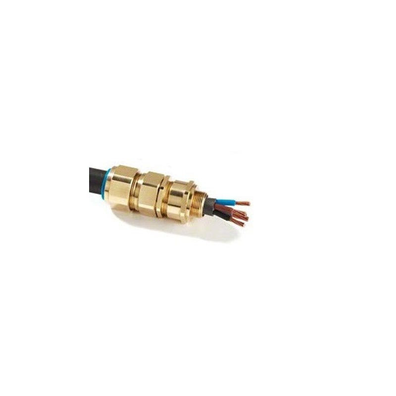 RAYCHEM RPG - Gland Brass 75(S)mm Armed E1W, W/L.Nut, Shrd& E.Tag