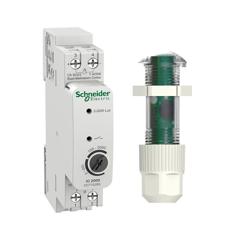 SCHNEIDER - Twilight Switch, 2-2000 lux, Acti 9, IC2000, Indoor
