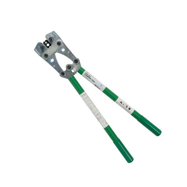GREENLEE - Mechanical Crimping Tool, K-Series, 8 - 4/0 AWG