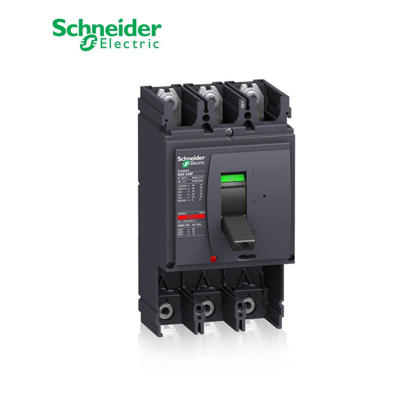 SCHNEIDER - MCCB Breaker Basic Frame, ComPact NSX630L, 630A, 3P, 150kA at 415 VAC 50/60 Hz, w/o Trip Unit