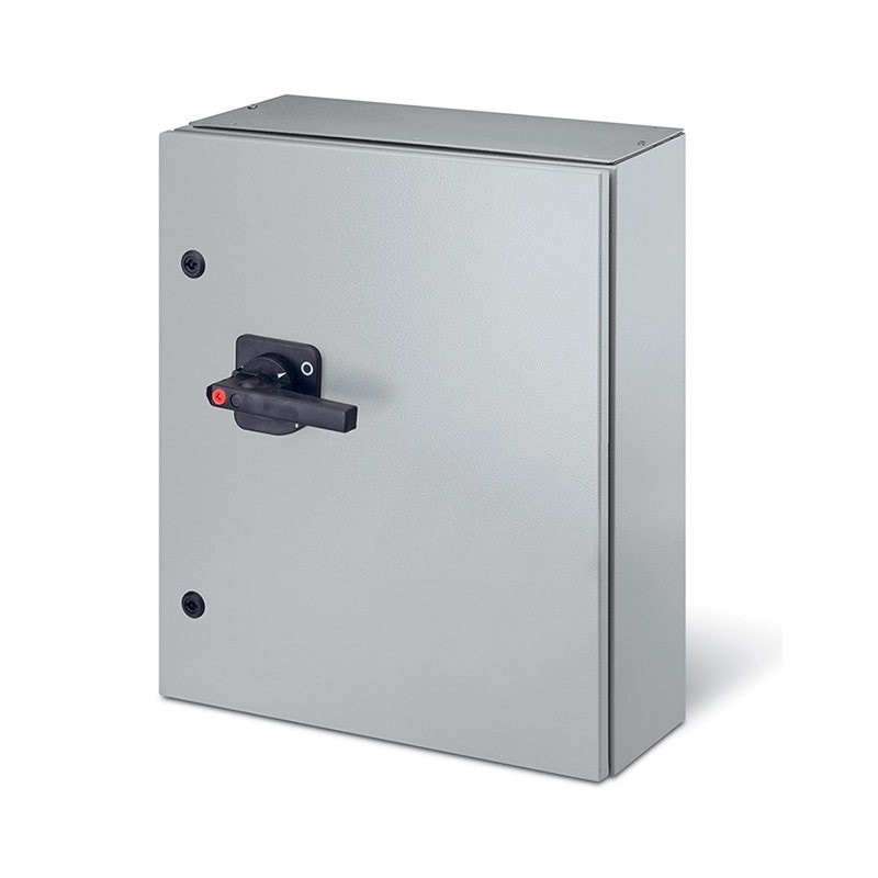 SCAME - Enclosed Switch Disconnector, 160A, 3P+SN, IP65, 300x500x200mm, K2, IK10, General, Grey/Black, SN (Solid Neutral)