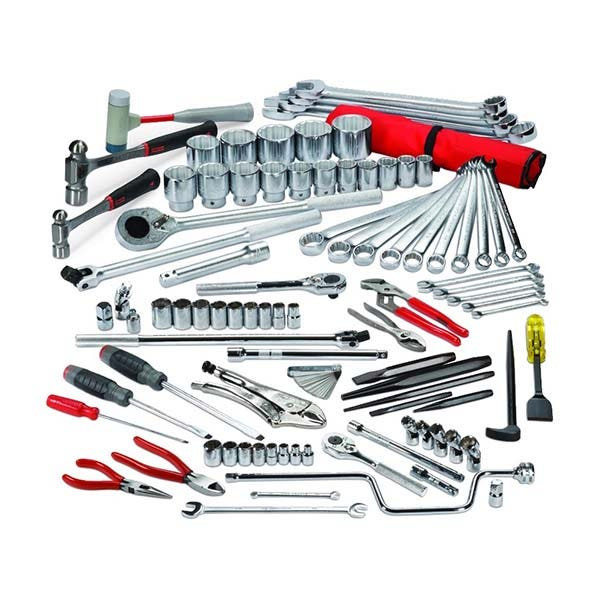 PROTO - Heavy Equipment Set with Top Chest J442715-6RD-D, 92 Pieces