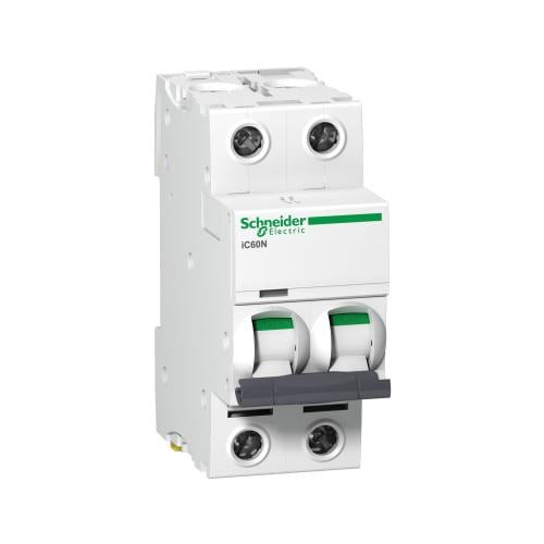 Schneider-Miniature Circuit Breaker (MCB)-2P-20A-C 6000A-A9F44220