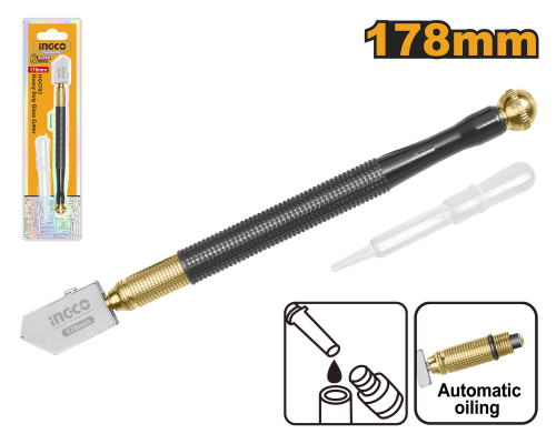 Heavy Duty Glass Cutter Auto oil feed cutterشفرة زجاج صناعية الماظة قطع زجاج