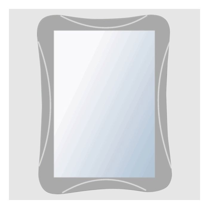 Bathroom Mirror 80x60 cm