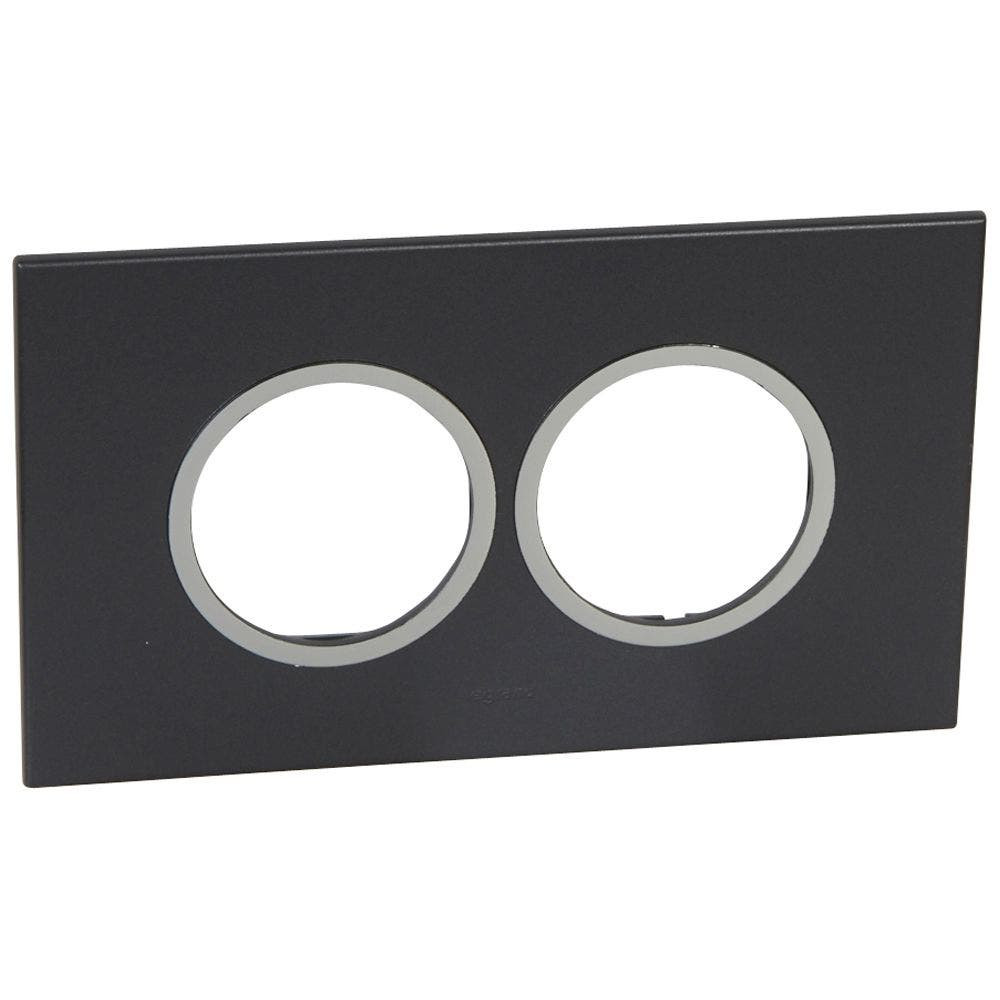 LEGRAND - Plate 4Mod Round BS, Graphic Arteor