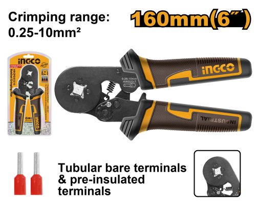 Ratchet crimpng plier 6" زرادية كبس الاطراف السلكية 6 بوصة