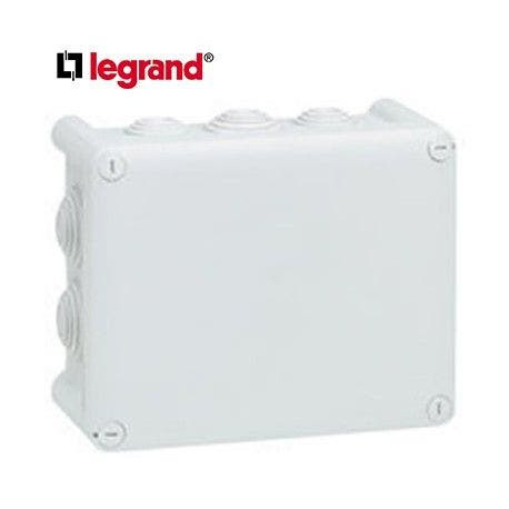 LEGRAND - Box Plexo, IP 55 - IK 07 - 155x110x74 - 10 Entry Membrane Glands