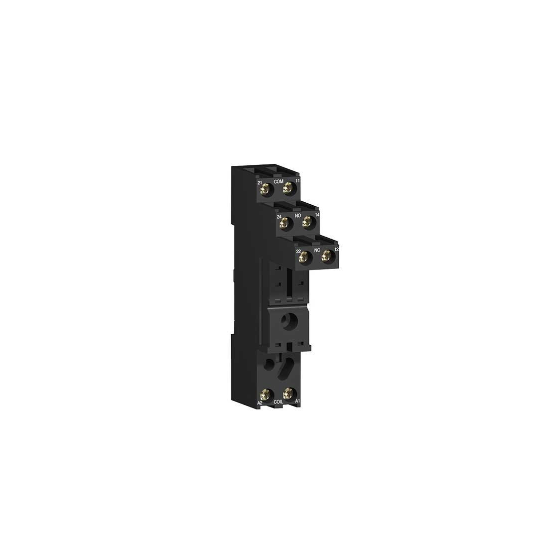 SCHNEIDER - Socket RSZ, Separate Contact, < 250 V AC, Screw Connector