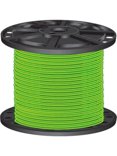 Elsewedy NYA Power Cord - 4/100 mm -Yellow x Green