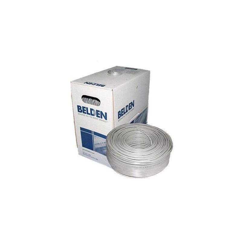 BELDEN - 4P*24 AWG Cat 5E U/UTP Unsh Riser-Cmr PE/PVC, Grey, 305 Meters/Roll