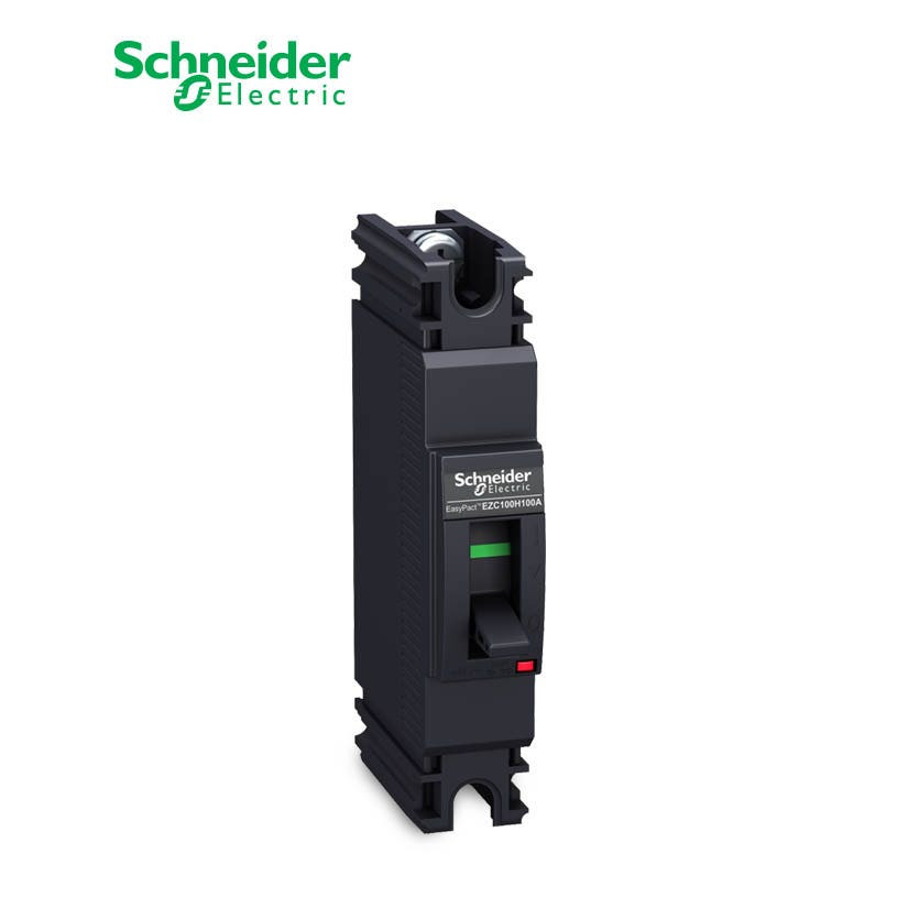 SCHNEIDER - MCCB Breaker, EasyPact EZC100N, 1P, 63A, 18kA 220/240V, TMD Trip Unit