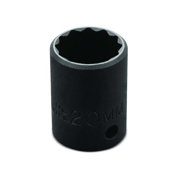 PROTO - 1/2" Drive Thin Wall Impact Socket, 20 mm, 12 Point