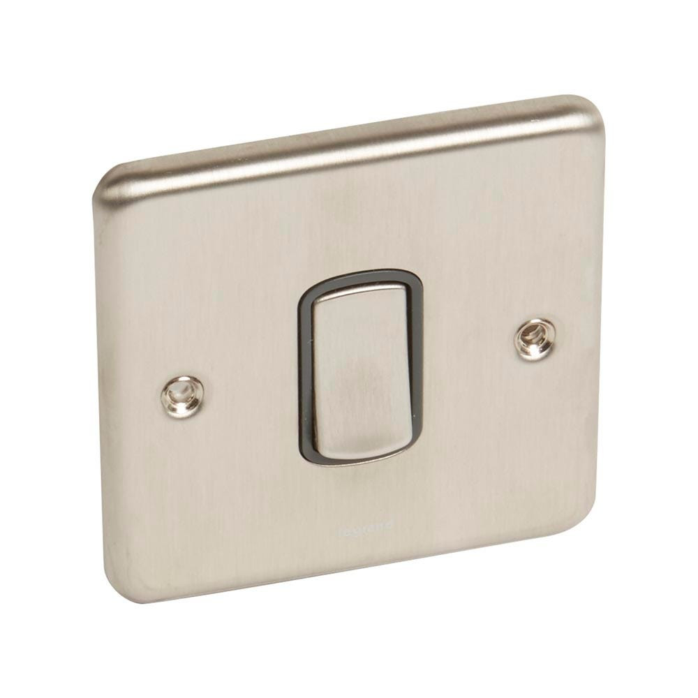 LEGRAND - Push Switch Synergy, 1 Gang, 2 Way, 10 A 250 V~