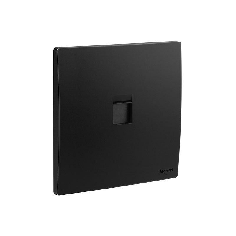 LEGRAND - Keystone Adapter Mallia Senses, 1 Gang, Matt Black