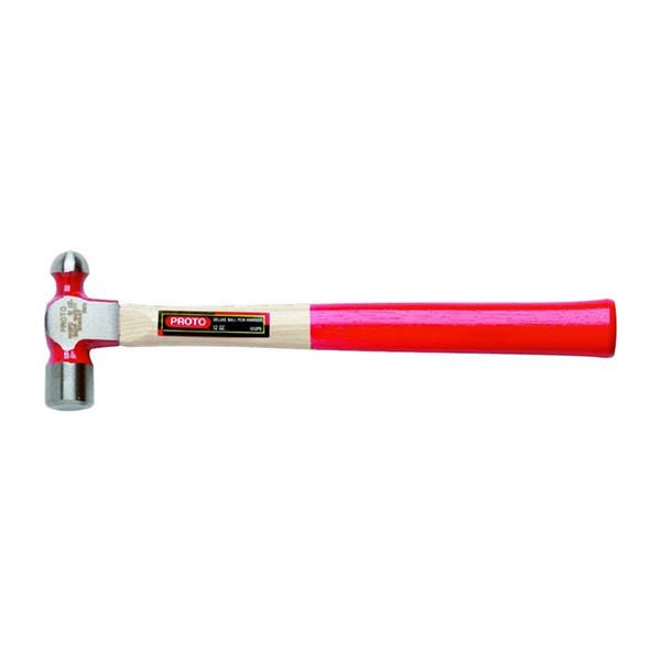 PROTO - Ball Pein Hammer, Industrial Wood Handle, 12 Oz.