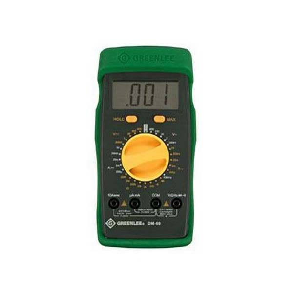 GREENLEE - Digital Multimeter, AC/DC, 10A, 600V (DM-60A)
