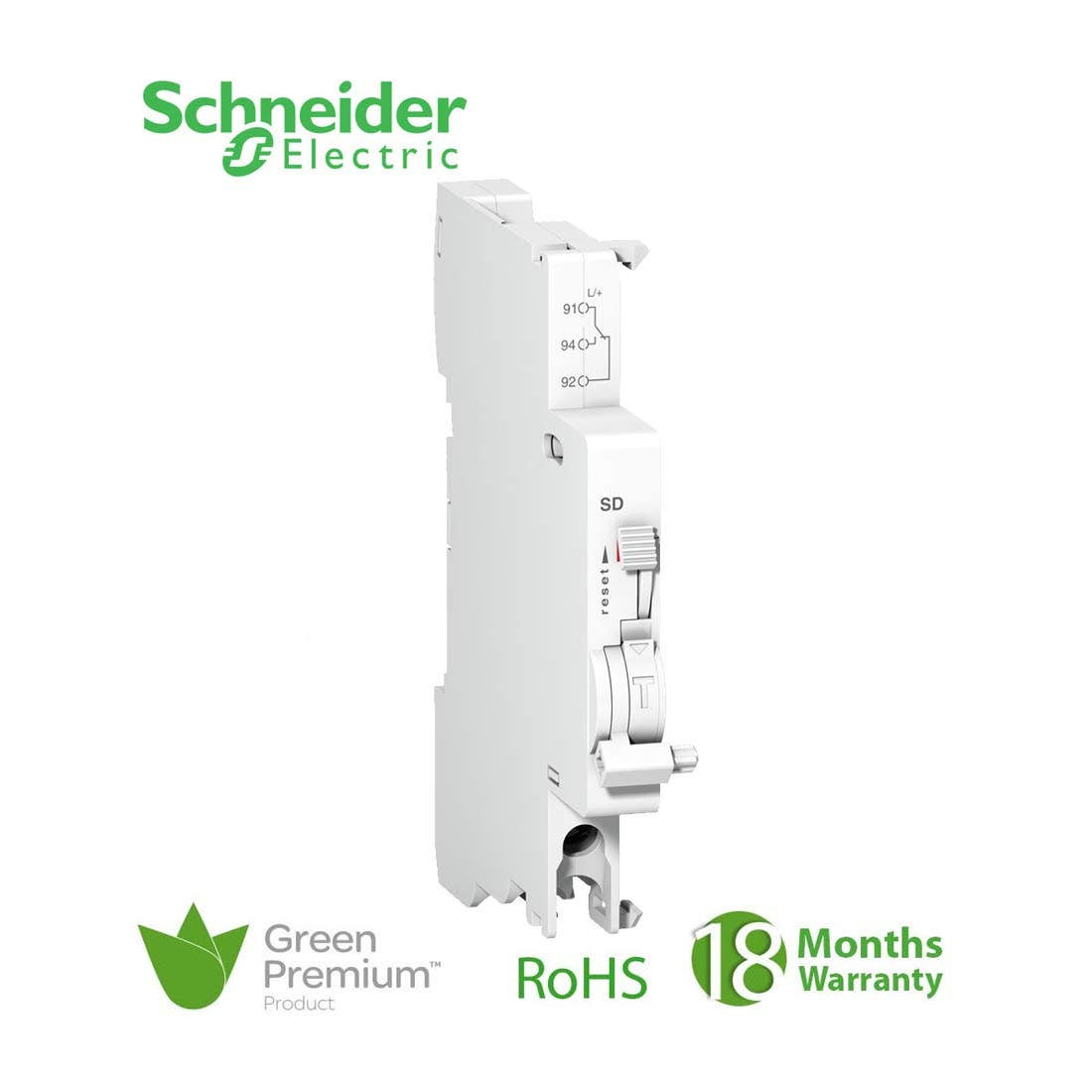 SCHNEIDER - Auxiliary Contact Alarm SD AC DC CCC / G