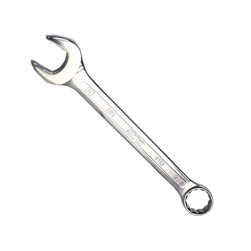 COMBINATION SPANNER MIRROR FINISH, 30 mm