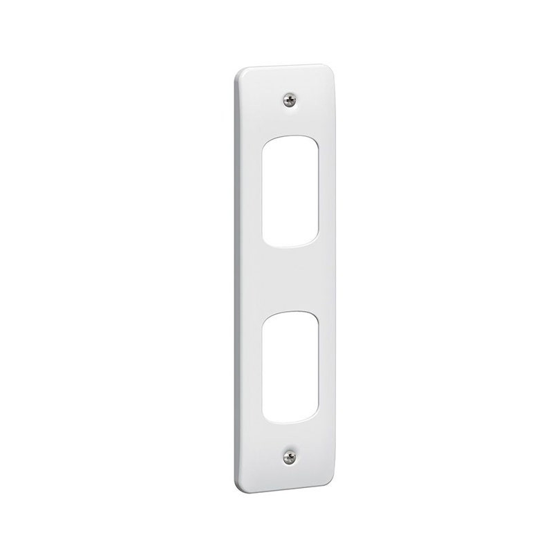 LEGRAND - Front Plate Synergy, for 2 Grid Modules, Architrave, White