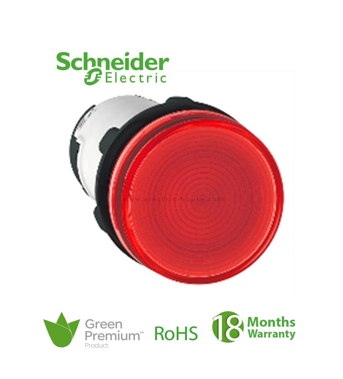 SCHNEIDER - Direct Supply Red Pilot Light
