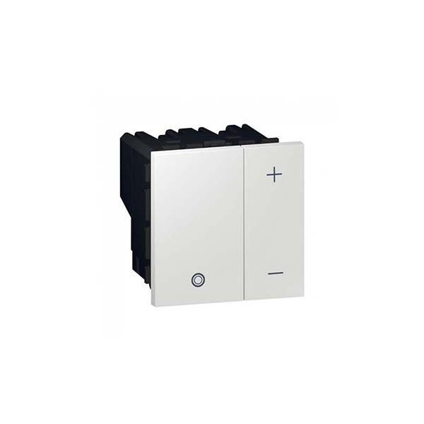 LEGRAND - Push-Button Dimmer Arteor, for Ballast, 0-10V, Square, White