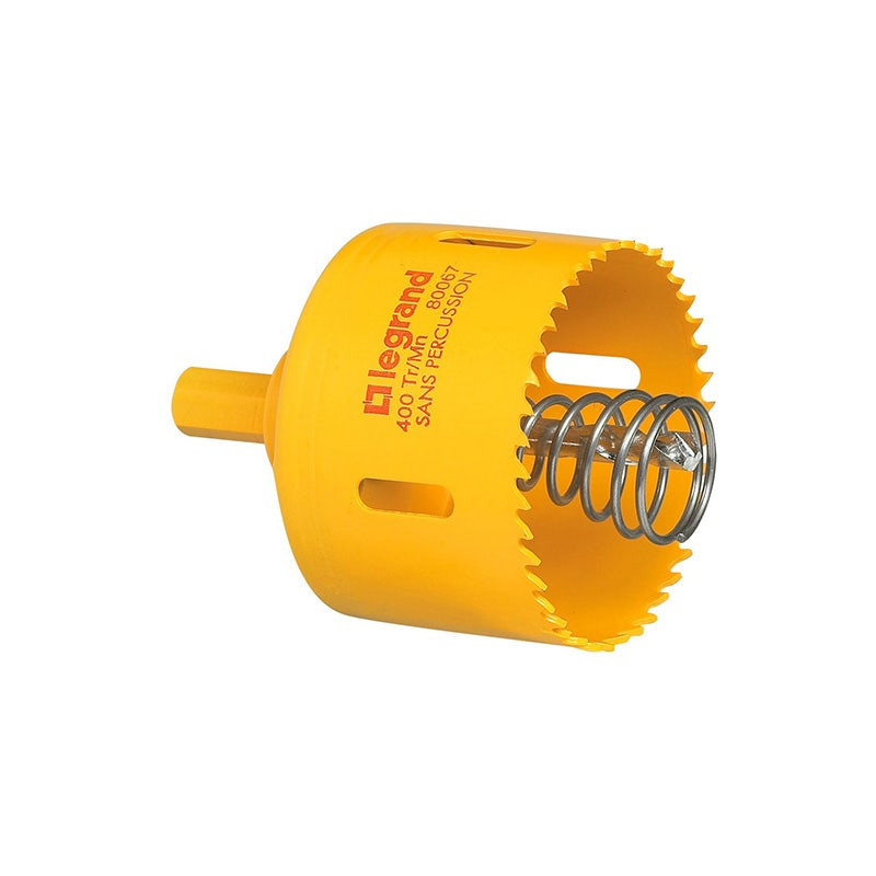 LEGRAND - Hole Saw for Batibox Boxes, 1/4 Gangs, Ø67mm, Drywall