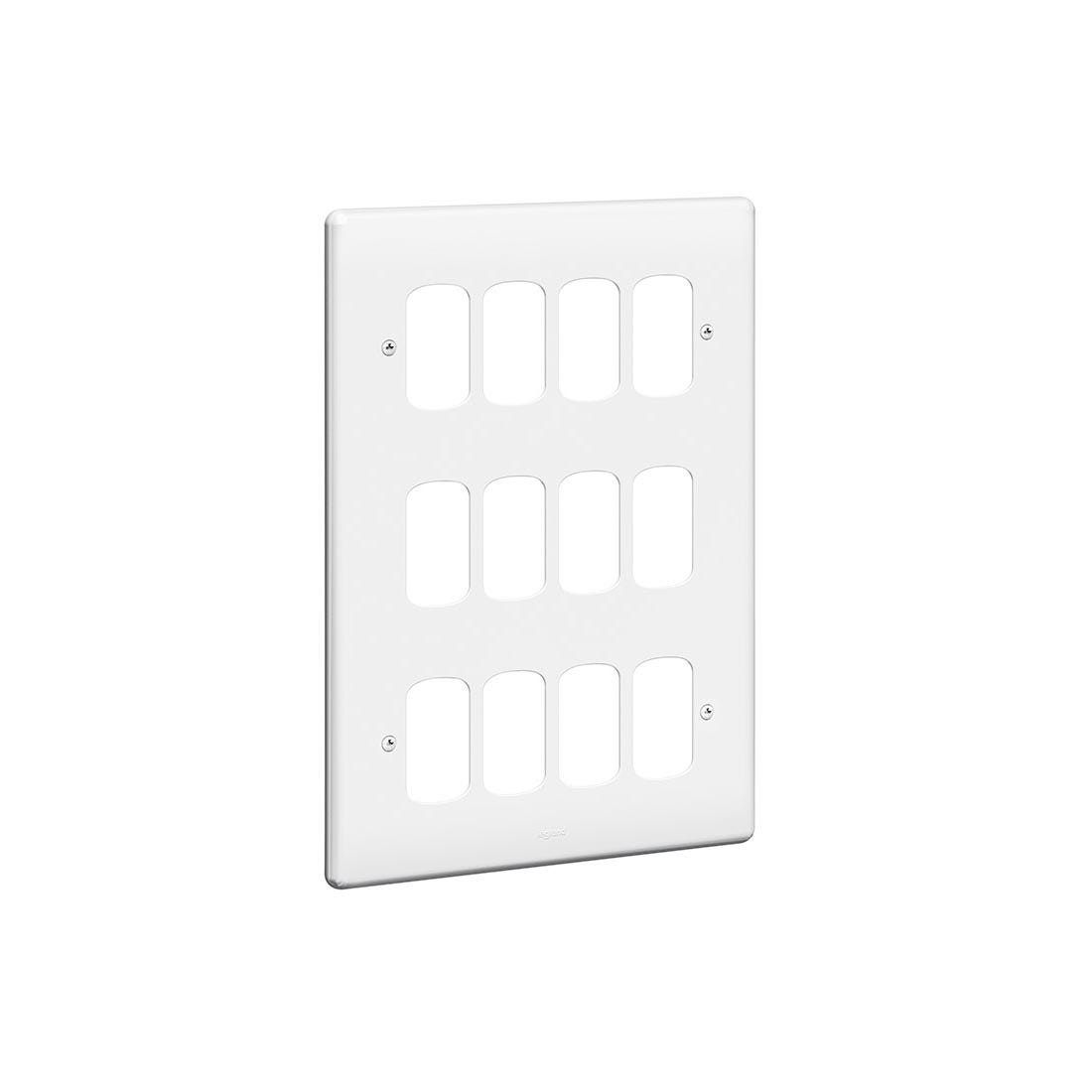 LEGRAND - Plate 3x2 Gang 12 Separt Aprt Module, Grid Wpl 
