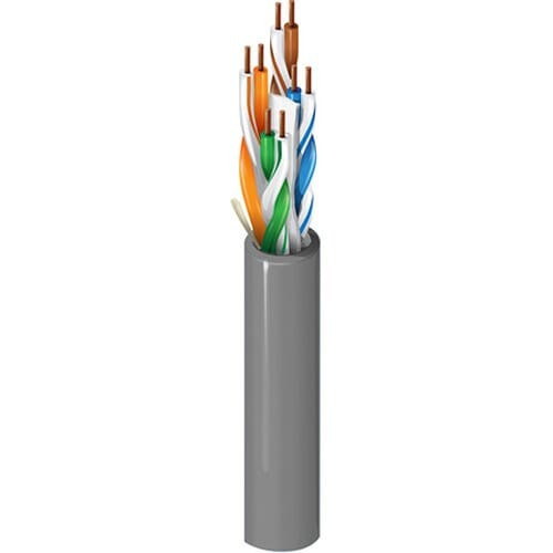 BELDEN- PoE Data Cable-Cat6- 4 Core- U/UTP-PVC- LSZH-305m- Gray