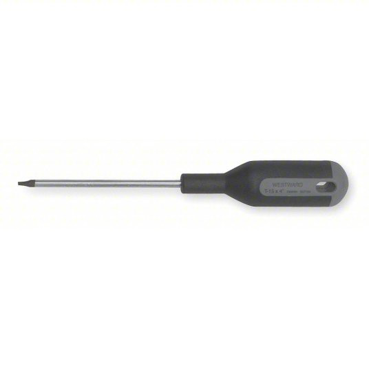 Square Screwdriver, #1 Tip Size, 8 1/2 inch Overall Length, 4 inch Shank Length