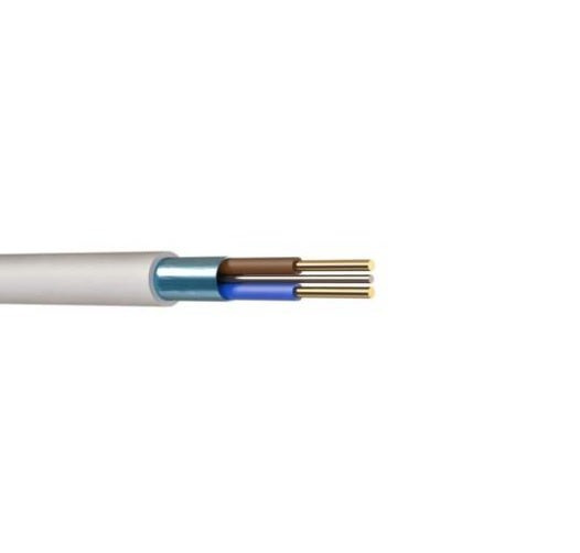 PRYSMIAN - CABLE 2X2.5 FLEX STRAND FP200, WHITE